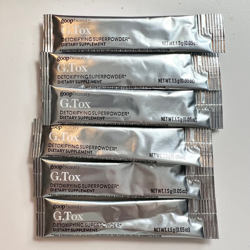 goopbeauty G.Tox Detoxifying Superpowder Packs